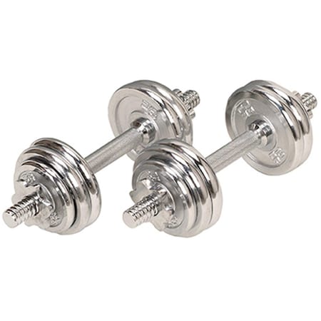 33 Lb D/B Set - Chrome